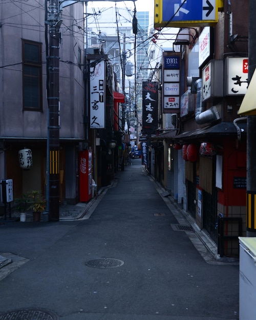 View of city street