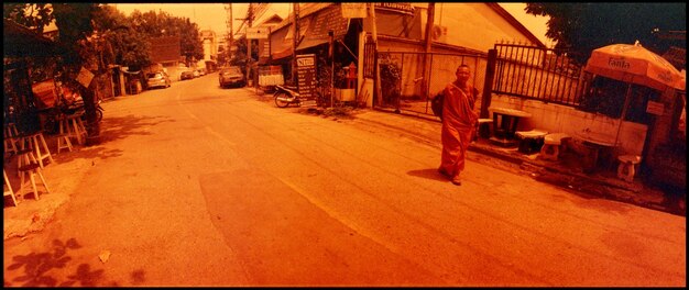 View of city street