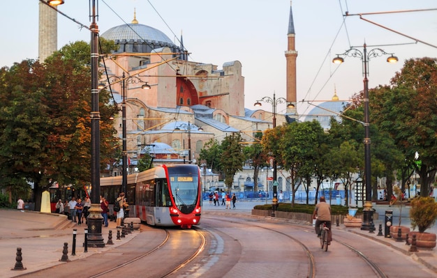 View of city street