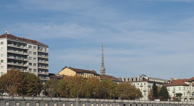 View of the city of Turin