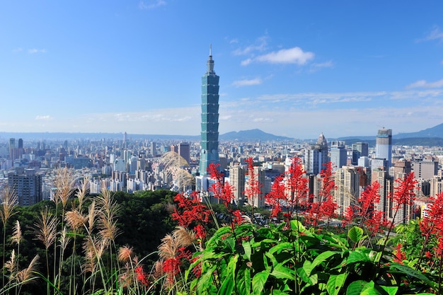 Photo view of cityscape against sky