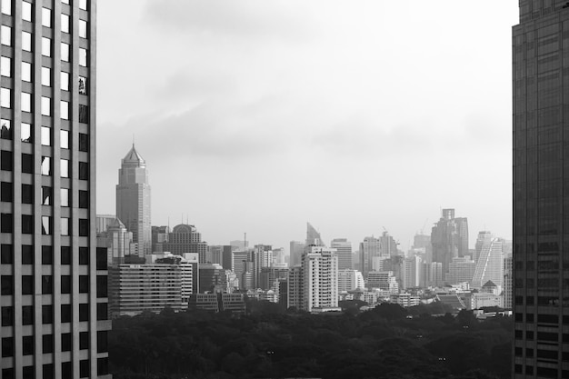 Photo view of cityscape against sky