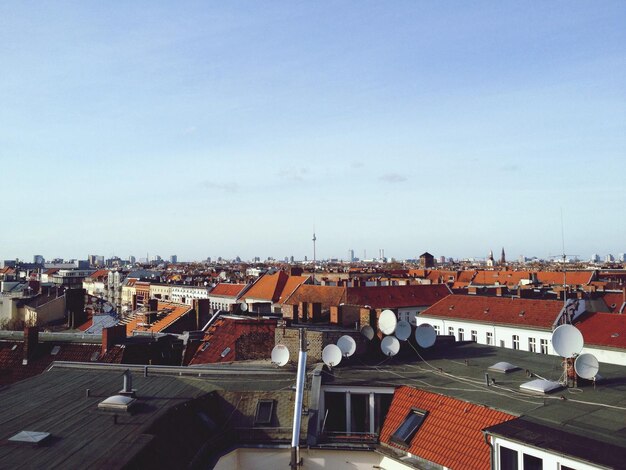 View of cityscape against sky