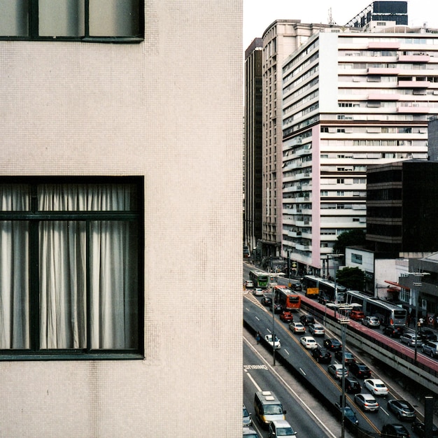 Foto vista del paesaggio urbano