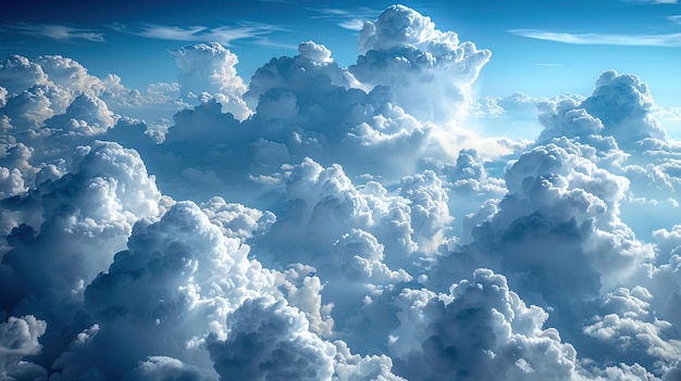 비행기 창문 에서 볼 수 있는 구름 들