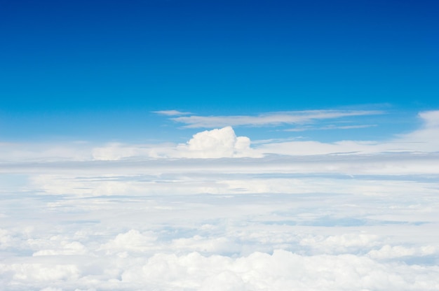 雲と空の景色