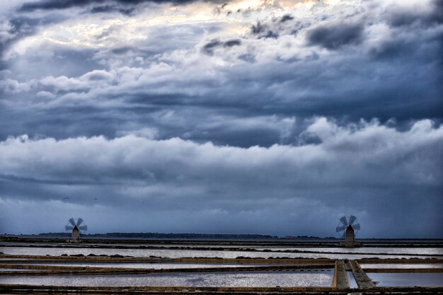 Photo view of cloudy sky