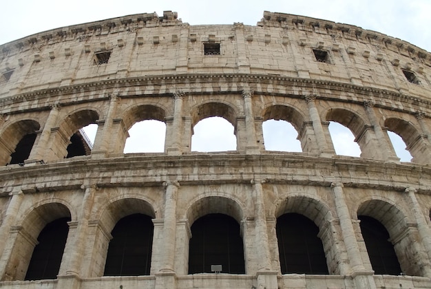 View of the Colosseum in Rome