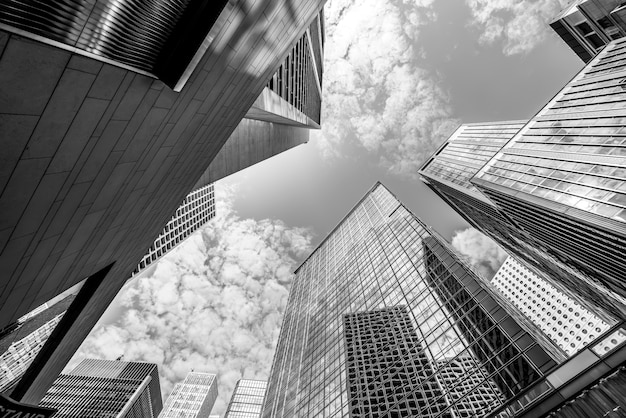 View of commercial building in Central Hong Kong