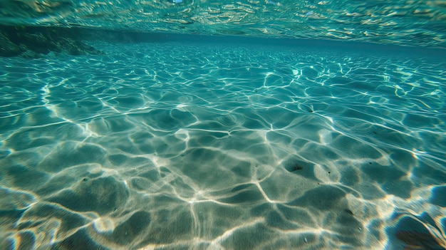 Photo view of crystal clear water ai