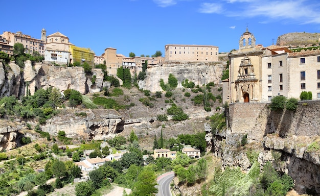 Vista di cuenca, castilla la mancha, in spagna.