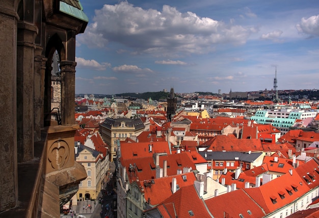 A view on czech daily life on a clear day