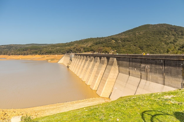 View of the dam on the river Beni Metir