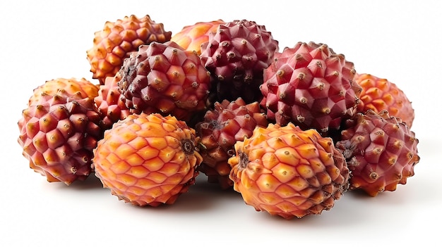 View of Delicious fresh Fruit on a white background