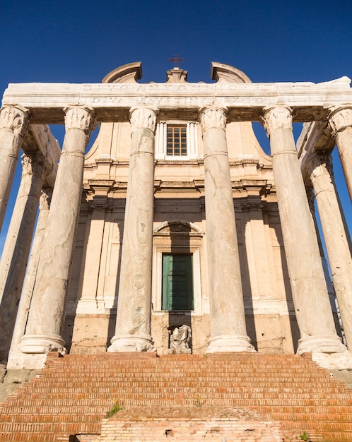 View of details of Ancient Rome