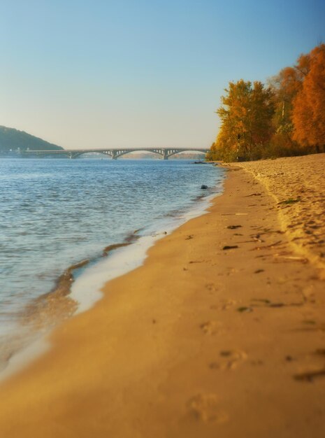 View of Dnieper river in Kiev