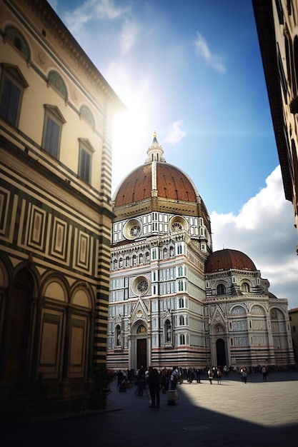 A view of the duomo in italy