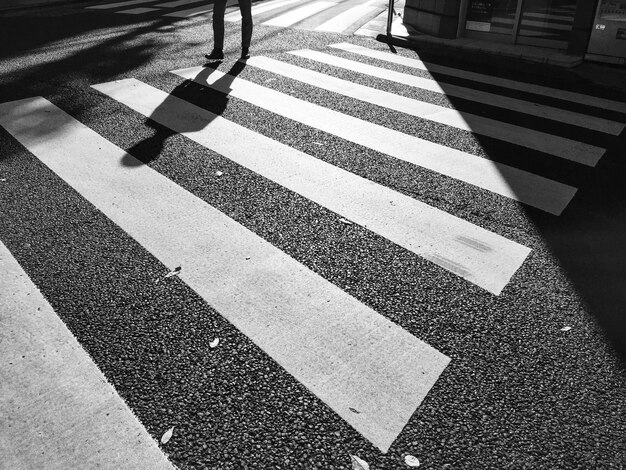 View of empty road