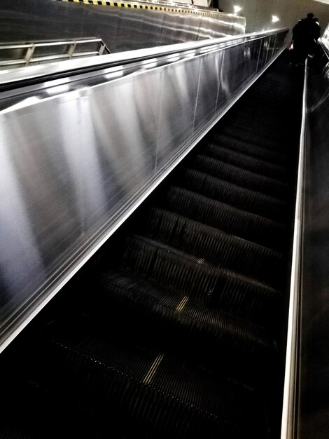 Photo view of escalators