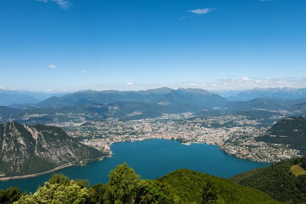 View from balcony of italy