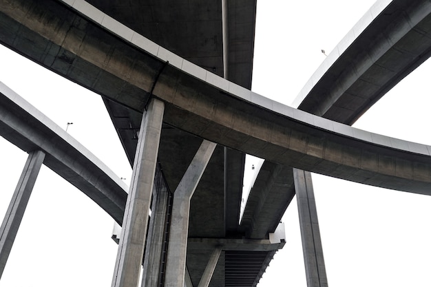 View from the bottom of the elevated sky.