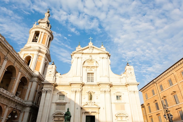 Photo view from loreto marche italy italian landmark