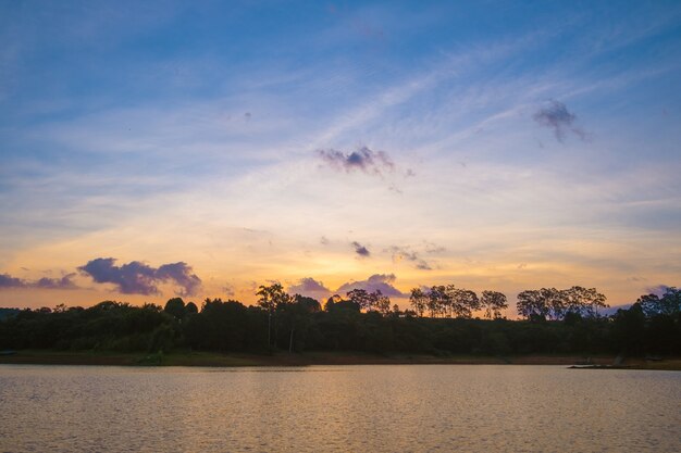 View from the pier of Ibiuna Dam.