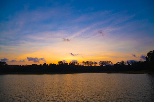 View from the pier of Ibiuna Dam.