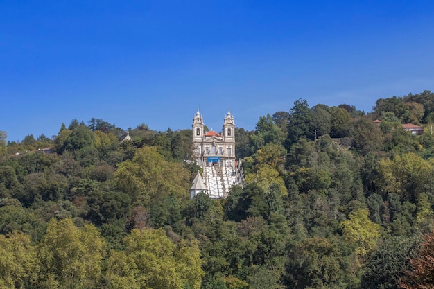 Photo view from places in braga portugal