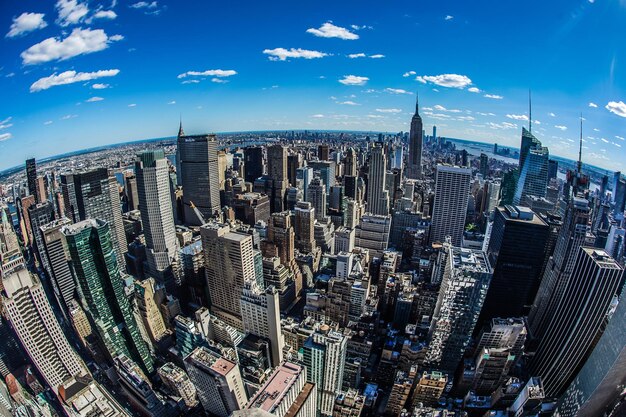 The view from the rockefeller center top of the rock shooting location new york manhattan