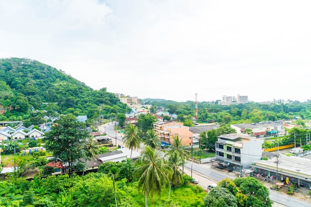 View from the roof on Phuket town