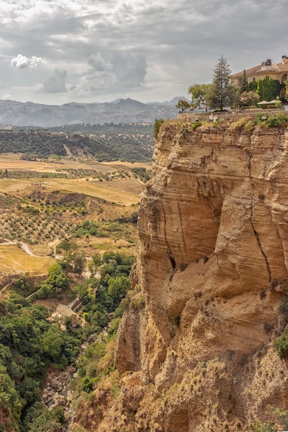 Foto vista dal tajo de ronda