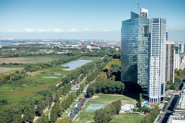 View from the top of a building