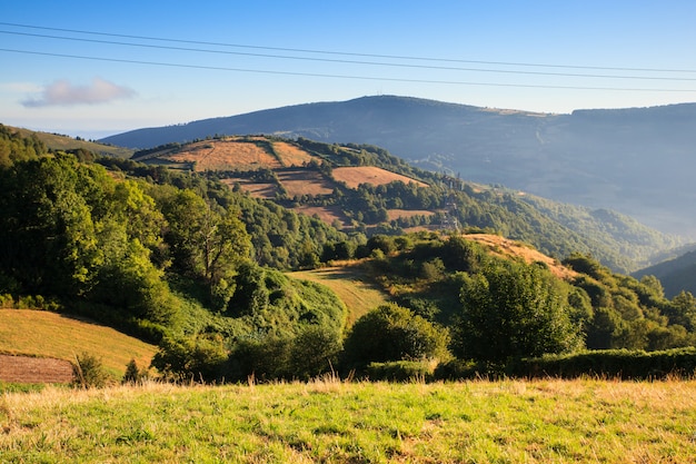 View of Galicia landscape