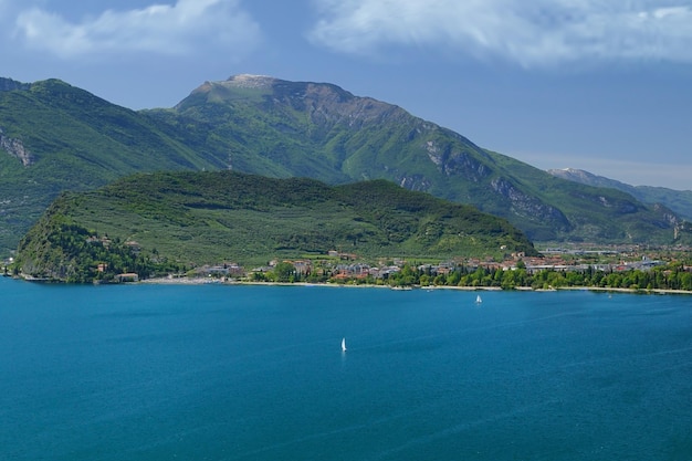 View of Garda Lake Italy nature