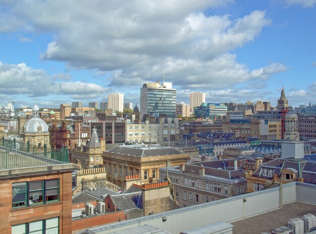 View of Glasgow, Scotland