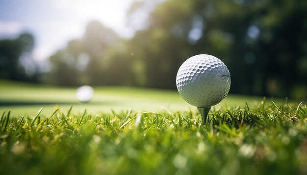 view of golf ball at the field