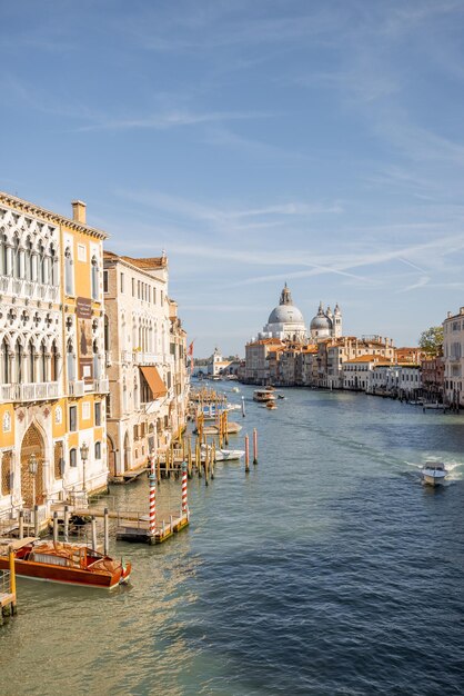 View on Grand Canal in Venice