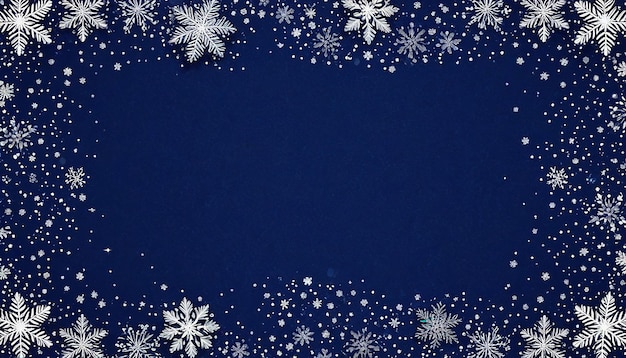 View of Happy winter snowflakes wallpaper