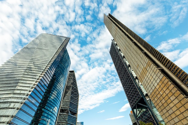 View of highrise buildings in mexico city