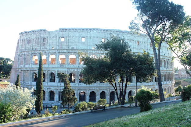 Foto vista dell'edificio storico contro il cielo