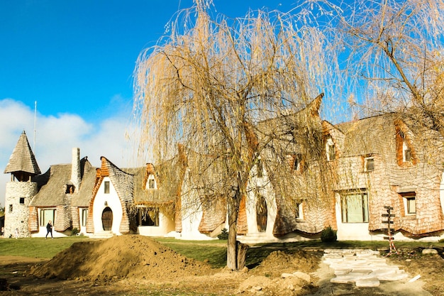 View of historic building against sky