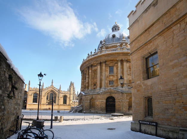 View of historic building against sky