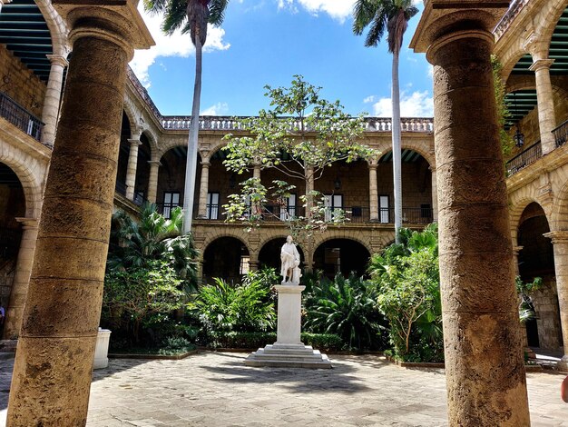 View of historical building