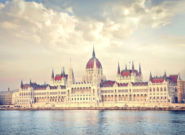 View of the Hungarian parliament