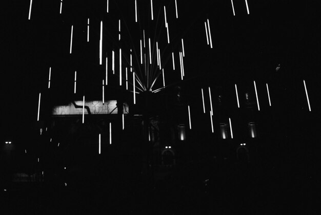 Photo view of illuminated tunnel