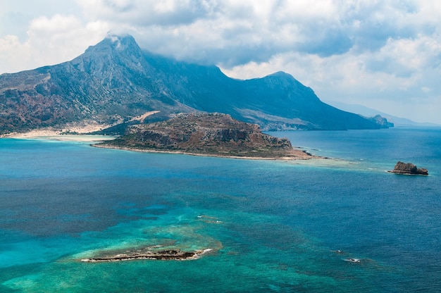 View of the island of Crete