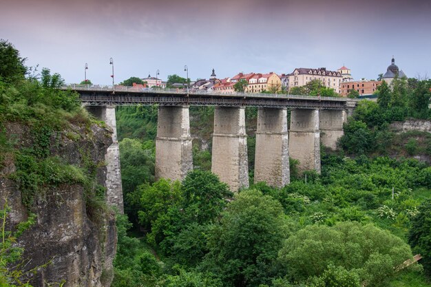 View on KamyanetsPodilskiy town in Ukraine