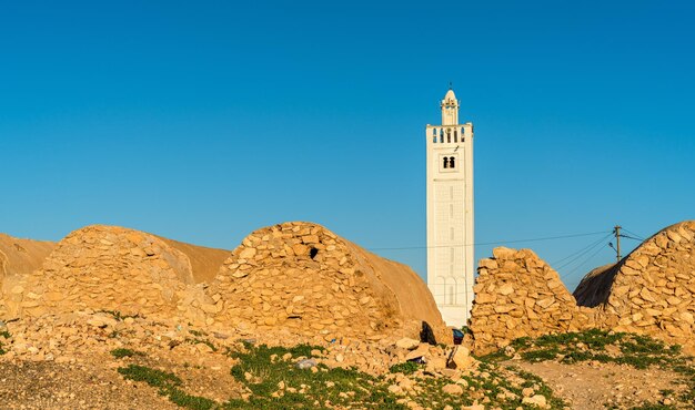 Photo view of ksar ouled boubaker in tunisia north africa