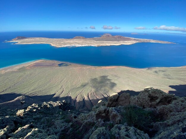 View of la graciosa spain